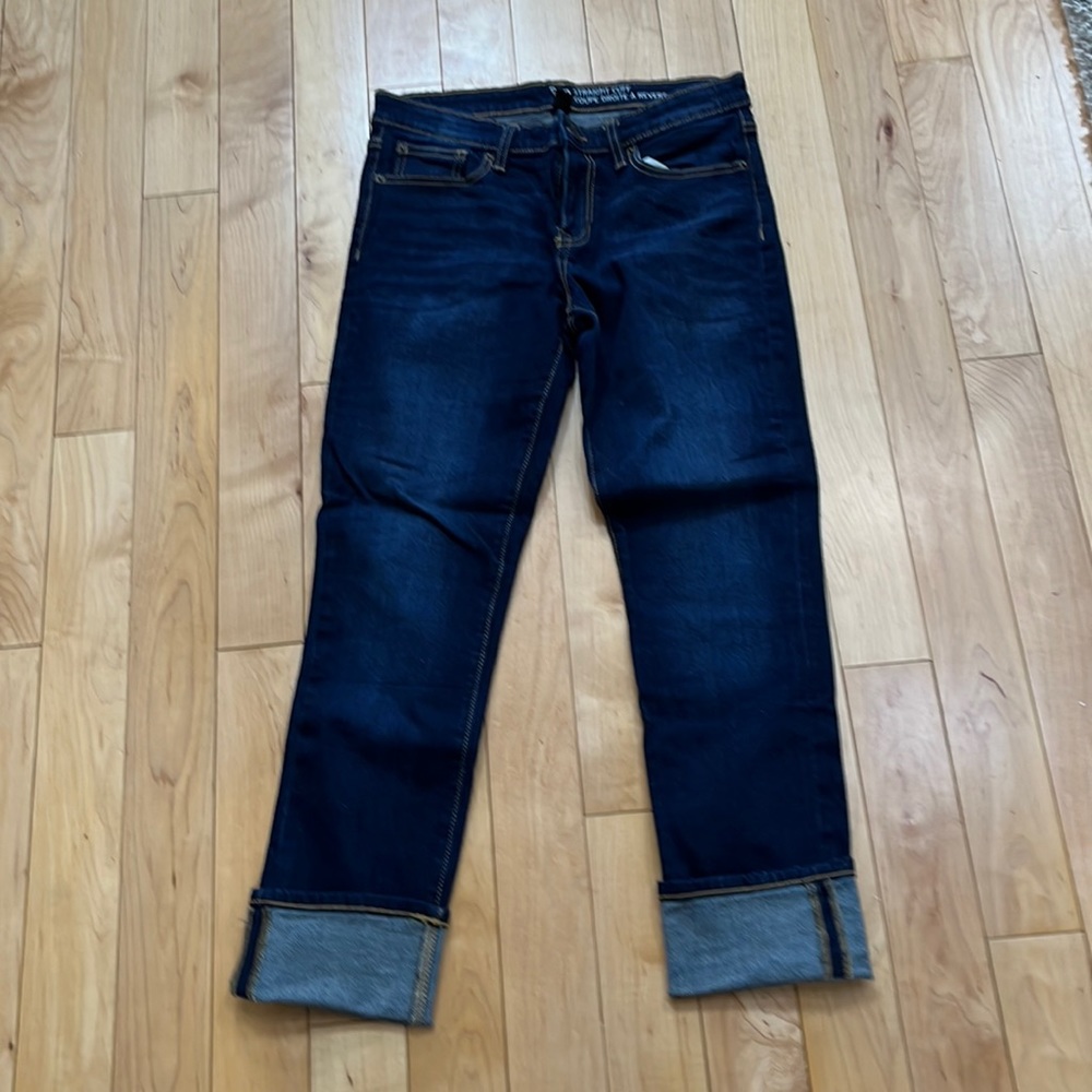 Gap straight cuff jeans